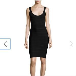 Herve Leger Black Dress